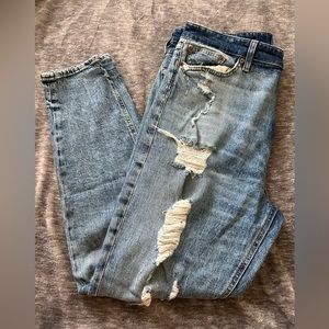 LUCKY BRAND Bridgette High Rise Distressed Skinny Jean